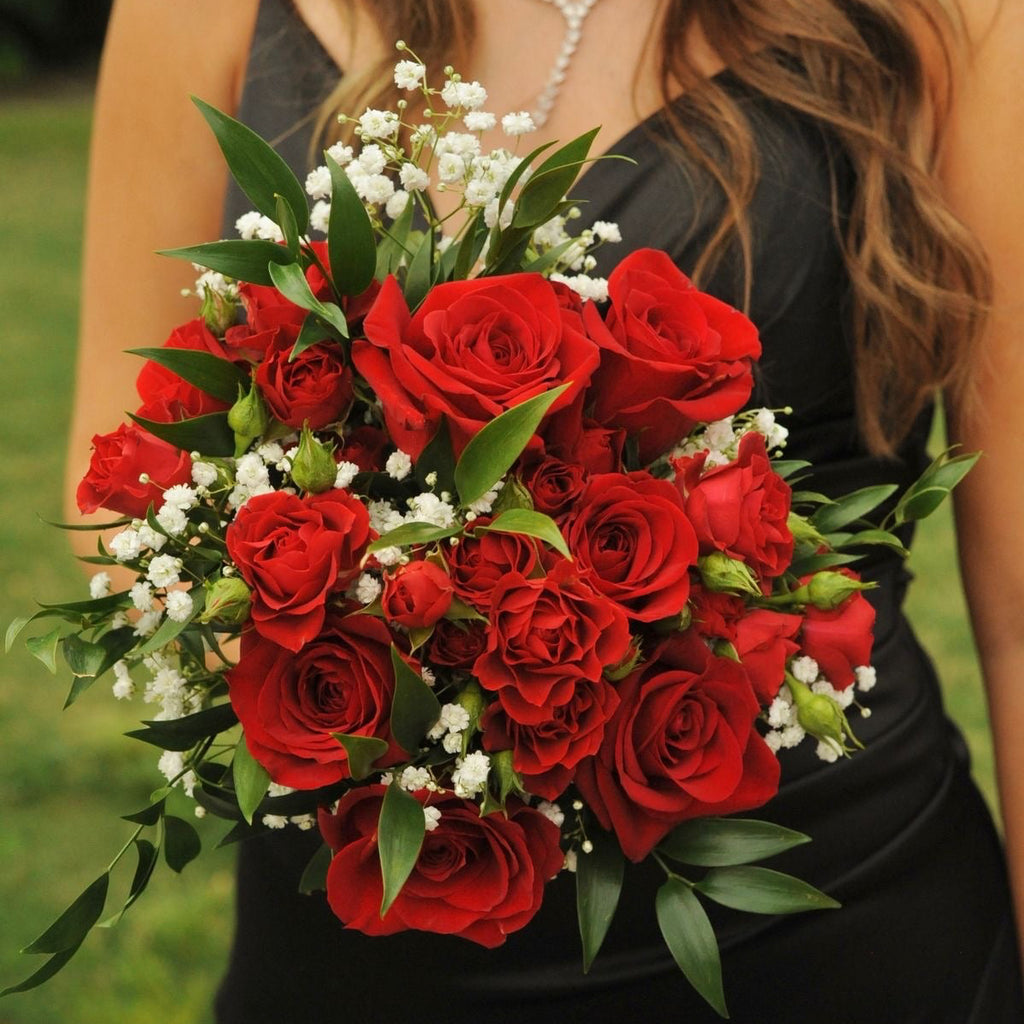 Homecoming Red Rose Bouquet