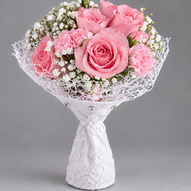 Pink Pearl Bouquet