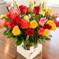 Golden Sunrise Garden Bouquet