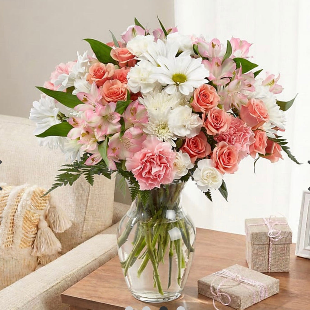 Blushing Garden Elegance Bouquet