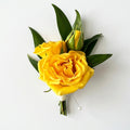 Golden Glow Boutonniere