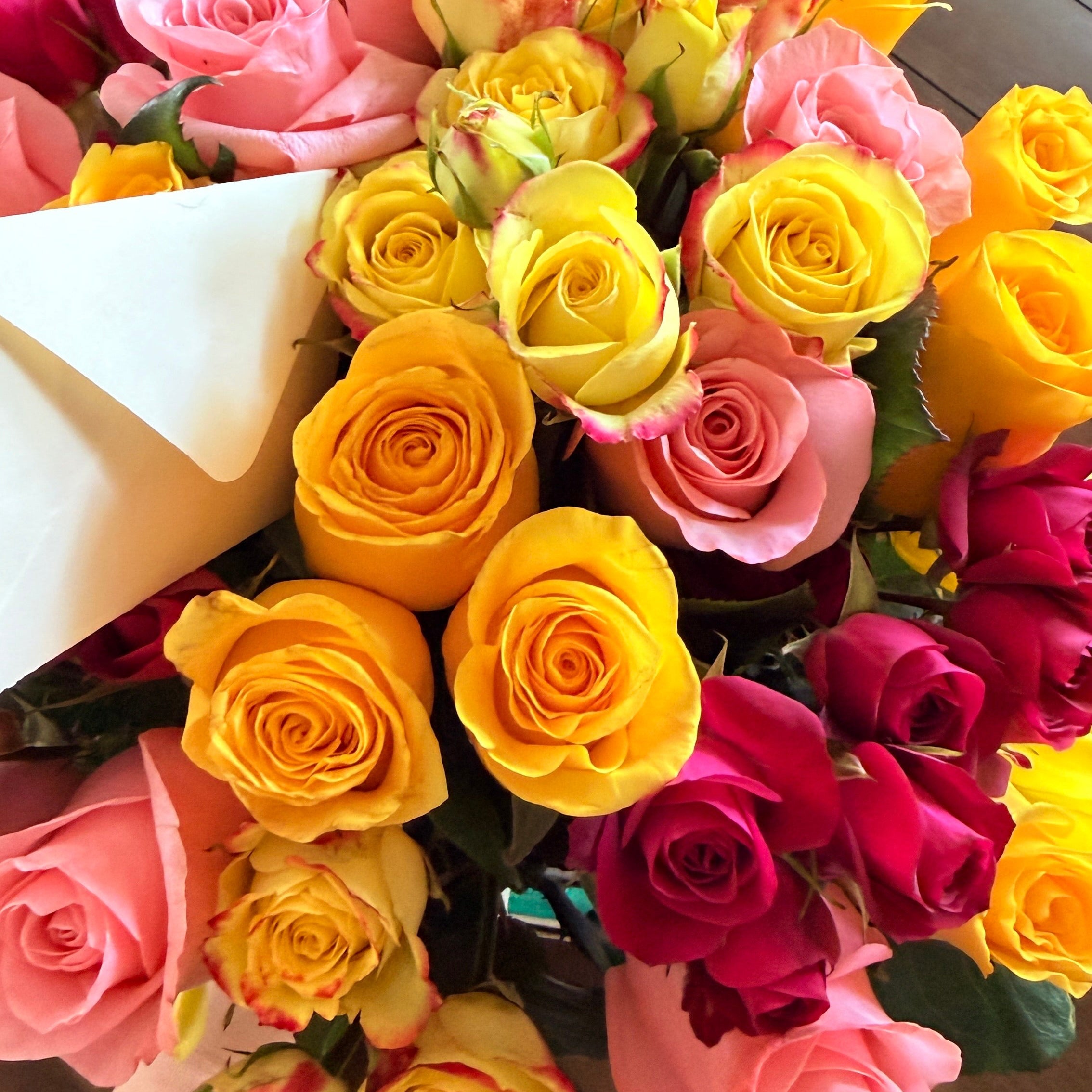 Golden Sunrise Garden Bouquet