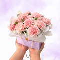 Soft Pink Carnation Box
