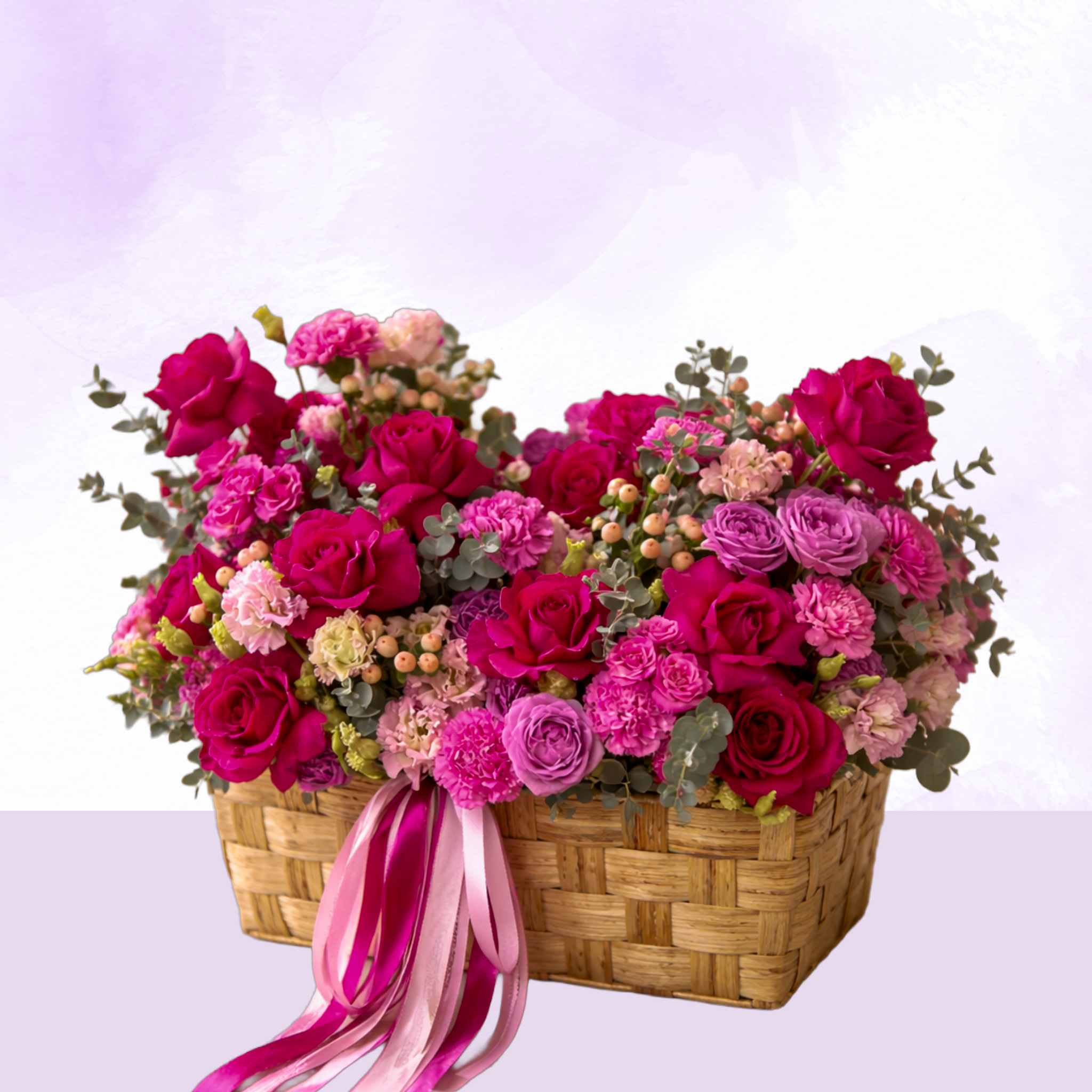 Royal Blush Basket