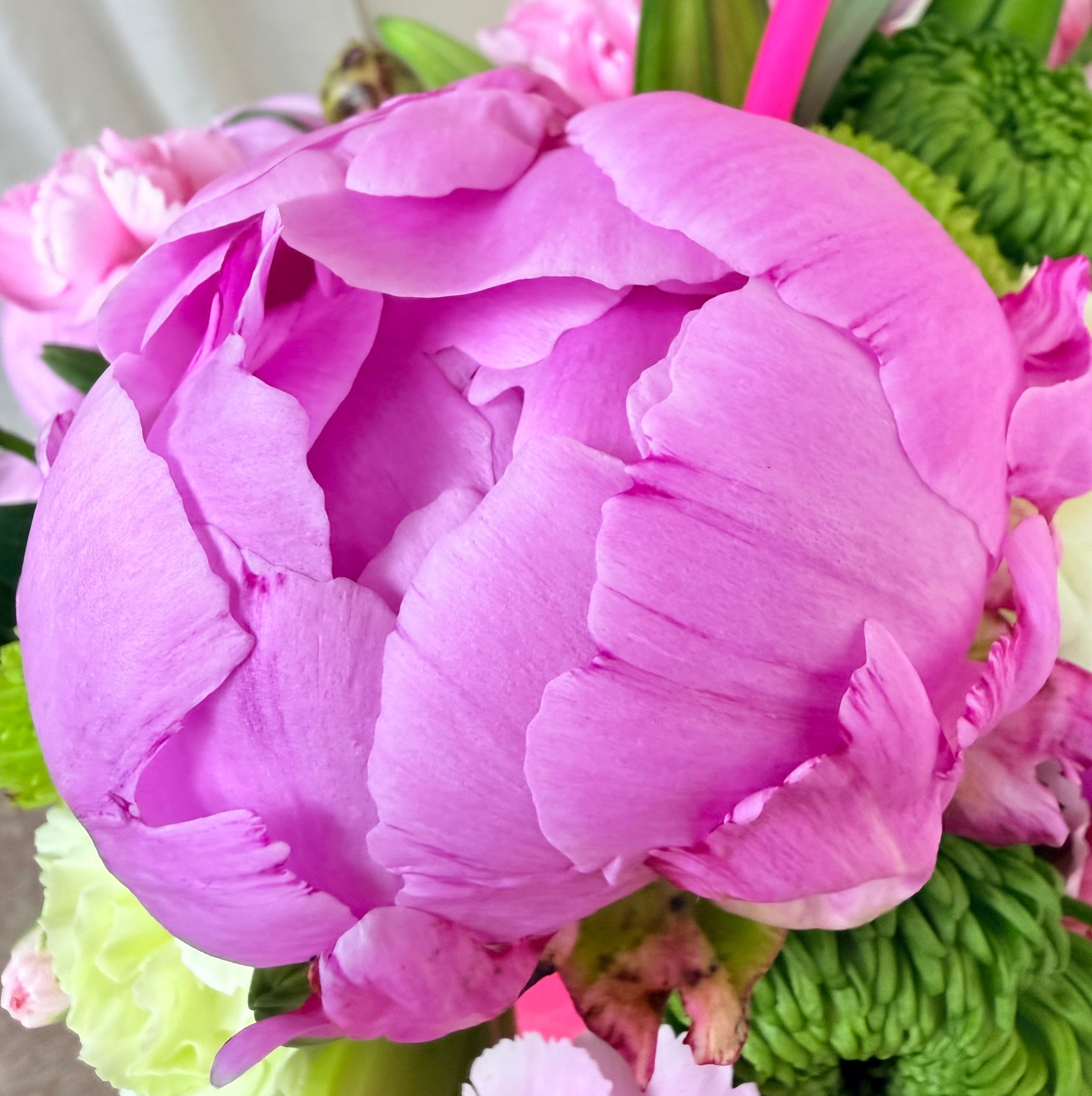 Pink Peony Garden Box